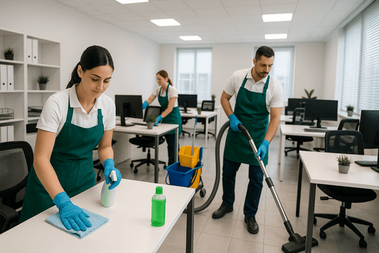 Professionelle Büroreinigung: Der ultimative Leitfaden für saubere Arbeitsplätze - Shop Stuebchenrhein