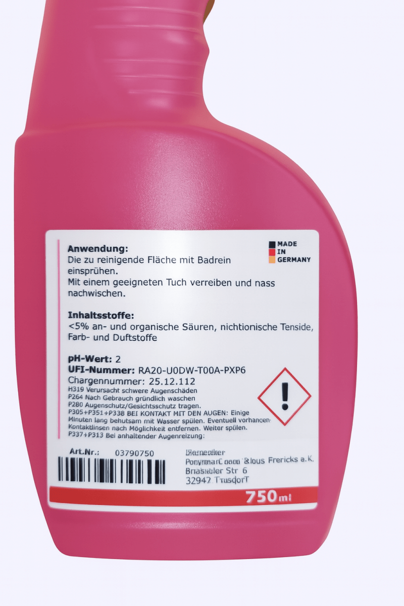 Badrein Gebrauchsfertig - Shop Stuebchenrhein