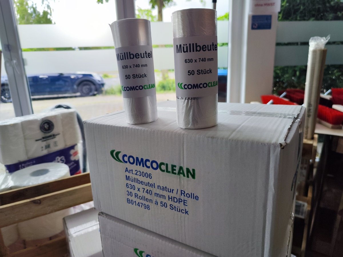 Müllbeutel Transparent 60l - Müllbeutel - Shop Stuebchenrhein